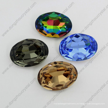 Cuentas de joyería ovalada Piedras de joyería